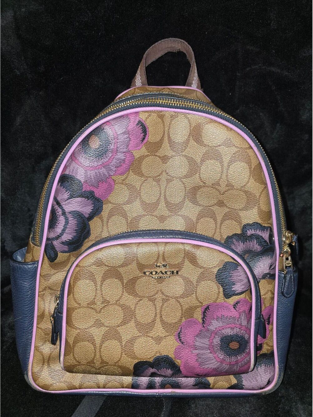 83. PROJECT 2020 Coach Court Backpack with Kaffe Fassett